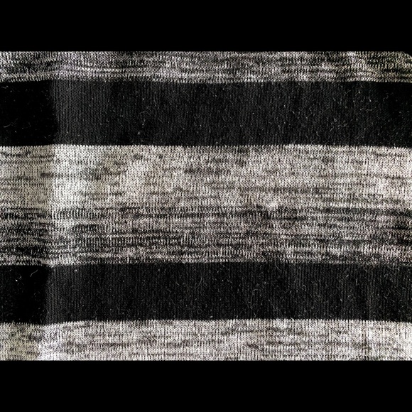 Sweaterette long sleeve turtleneck sweater, size 1X, colour Black and Grey - Picture 6 of 9